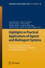 Highlights in Practical Applications of Agents and Multiagent Systems : 9th International Conference on Practical Applications of Agents and Multiagent Systems - eBook