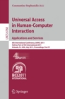 Universal Access in Human-Computer Interaction. Applications and Services : 6th International Conference, UAHCI 2011, Held as Part of HCI International 2011, Orlando, FL, USA, July 9-14, 2011, Proceed - eBook