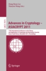 Advances in Cryptology -- ASIACRYPT 2011 : 17th International Conference on the Theory and Application of Cryptology and Information Security, Seoul, South Korea, December 4-8, 2011, Proceedings - eBook