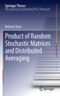 Product of Random Stochastic Matrices and Distributed Averaging - eBook
