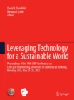 Leveraging Technology for a Sustainable World : Proceedings of the 19th CIRP Conference on Life Cycle Engineering, University of California at Berkeley, Berkeley, USA, May 23 - 25, 2012 - eBook