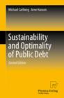 Sustainability and Optimality of Public Debt - eBook