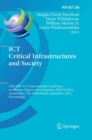 ICT Critical Infrastructures and Society : 10th IFIP TC 9 International Conference on Human Choice and Computers, HCC10 2012, Amsterdam, The Netherlands, September 27-28, 2012, Proceedings - eBook