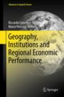 Geography, Institutions and Regional Economic Performance - eBook