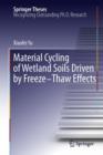Material Cycling of Wetland Soils Driven by Freeze-Thaw Effects - eBook