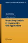 Uncertainty Analysis in Econometrics with Applications - eBook