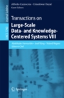 Transactions on Large-Scale Data- and Knowledge-Centered Systems VIII : Special Issue on Advances in Data Warehousing and Knowledge Discovery - eBook