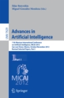Advances in Artificial Intelligence : 11th Mexican International Conference on Artificial Intelligence, MICAI 2012, San Luis Potosi, Mexico, October 27 - November 4, 2012. Revised Selected Papers, Par - eBook