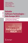 Reliable Software Technologies -- Ada-Europe 2013 : 18th International Conference, Berlin, Germany, June 11-15, 2013, Proceedings - eBook