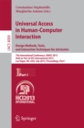 Universal Access in Human-Computer Interaction: Design Methods, Tools, and Interaction Techniques for eInclusion : 7th International Conference, UAHCI 2013, Held as Part of HCI International 2013, Las - eBook