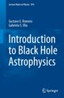 Introduction to Black Hole Astrophysics - eBook