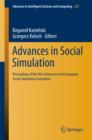 Advances in Social Simulation : Proceedings of the 9th Conference of the European Social Simulation Association - eBook