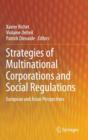 Strategies of Multinational Corporations and Social Regulations : European and Asian Perspectives - Book