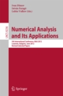 Numerical Analysis and Its Applications : 5th International Conference, NAA 2012, Lozenetz, Bulgaria, June 15-20, 2012, Revised Selected Papers - eBook
