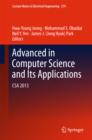 Advances in Computer Science and its Applications : CSA 2013 - eBook