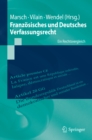 Franzosisches und Deutsches Verfassungsrecht : Ein Rechtsvergleich - eBook