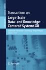 Transactions on Large-Scale Data- and Knowledge-Centered Systems XII - eBook