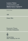 Economic Theory of Public Enterprise - eBook