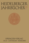 Heidelberger Jahrbucher - eBook