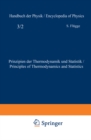 Prinzipien der Thermodynamik und Statistik / Principles of Thermodynamics and Statistics - eBook