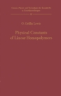 Physical Constants of Linear Homopolymers - eBook