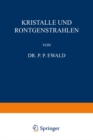 Kristalle und Rontgenstrahlen - eBook