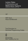 Test Examples for Nonlinear Programming Codes - eBook