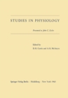 Studies in Physiology : Presented to John C. Eccles - eBook