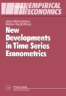 New Developments in Time Series Econometrics - eBook