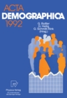 Acta Demographica 1992 - eBook