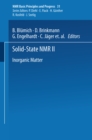 Solid-State NMR II : Inorganic Matter - eBook