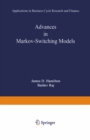 Advances in Markov-Switching Models : Applications in Business Cycle Research and Finance - eBook