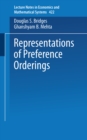 Representations of Preferences Orderings - eBook