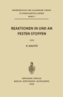 Reaktionen in und an Festen Stoffen - eBook