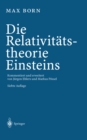 Die Relativitatstheorie Einsteins - eBook