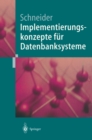 Implementierungskonzepte fur Datenbanksysteme - eBook