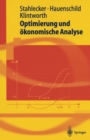 Optimierung und okonomische Analyse - eBook