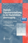 Digitale Signalverarbeitung in der Nachrichtenubertragung : Elemente, Bausteine, Systeme und ihre Algorithmen - eBook