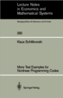 More Test Examples for Nonlinear Programming Codes - eBook
