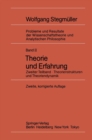 Theorie und Erfahrung : Zweiter Teilband Theorienstrukturen und Theoriendynamik - eBook