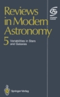 Reviews in Modern Astronomy : Variabilities in Stars and Galaxies - eBook