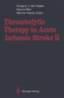 Thrombolytic Therapy in Acute Ischemic Stroke II - eBook