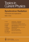 Synchrotron Radiation : Techniques and Applications - eBook