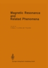 Magnetic Resonance and Related Phenomena : Proceedings of the XXth Congress AMPERE, Tallinn, August 21-26, 1978 - eBook