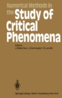 Numerical Methods in the Study of Critical Phenomena : Proceedings of a Colloquium, Carry-le-Rouet, France, June 2-4, 1980 - eBook