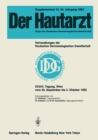 Verhandlungen der Deutschen Dermatologischen Gesellschaft : Tagung gehalten in Wien vom 30. September bis 3. Oktober 1982 - eBook