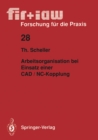 Arbeitsorganisation bei Einsatz einer CAD / NC - Kopplung - eBook