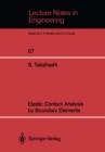 Elastic Contact Analysis by Boundary Elements - eBook