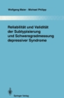 Reliabilitat und Validitat der Subtypisierung und Schweregradmessung depressiver Syndrome - eBook