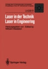 Laser in der Technik / Laser in Engineering : Vortrage des 10. Internationalen Kongresses / Proceedings of the 10th International Congress: Laser 91 - eBook